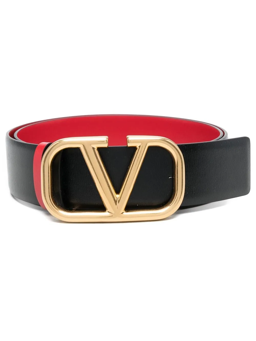 

Valentino Garavani VLogo Signature reversible belt - Black