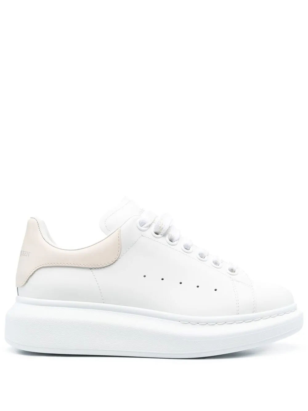 

Alexander McQueen oversized lace-up sneakers - White