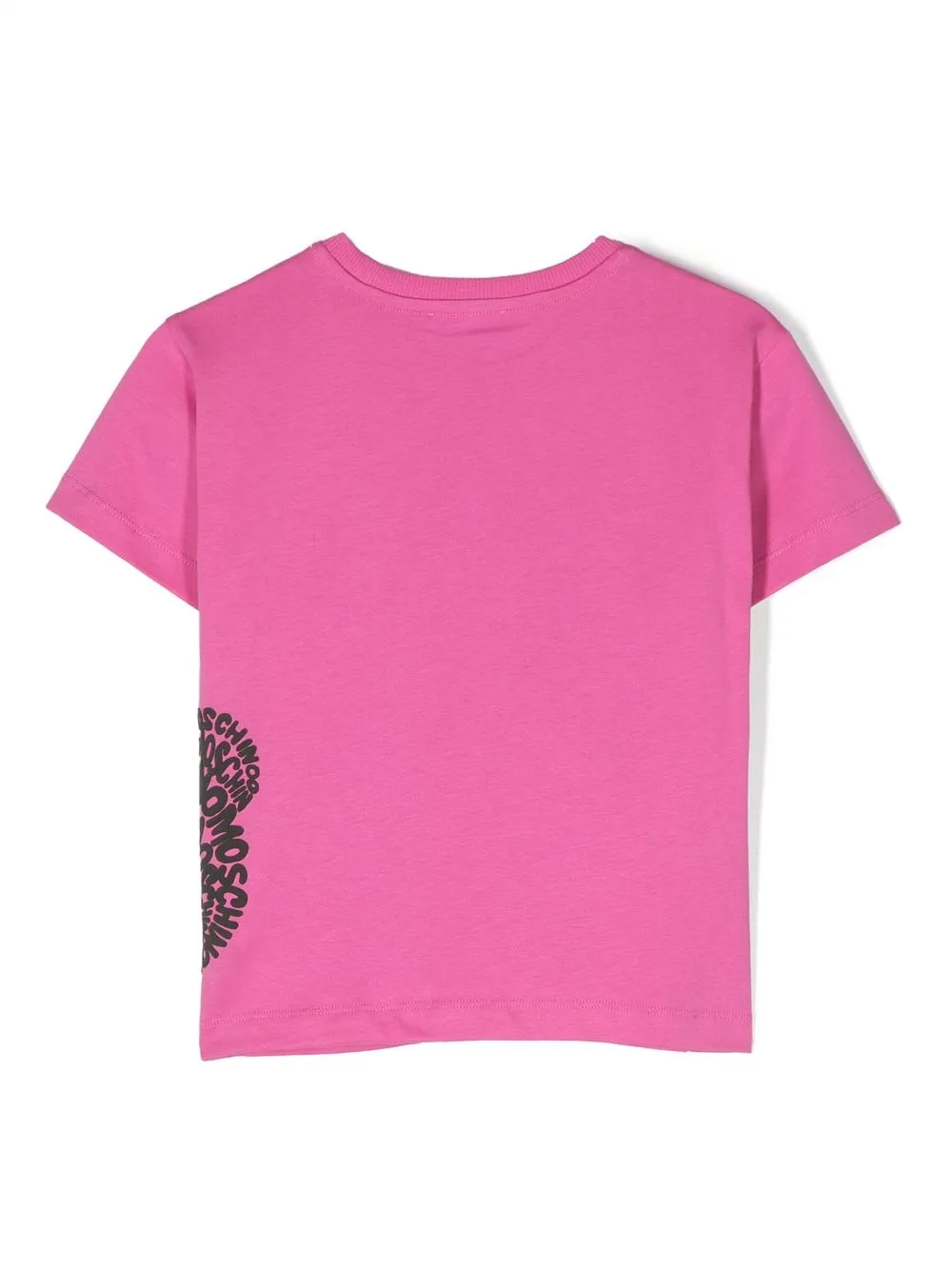 Moschino Kids T-shirt met teddybeerprint - Roze