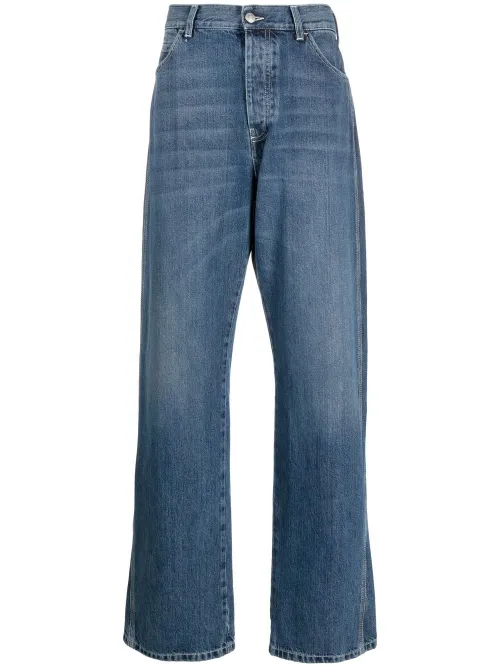 Jean ample à empiècements - Alexander McQueen - Modalova