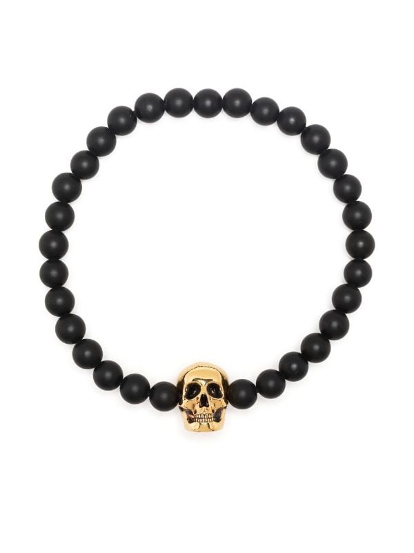 Alexander mcqueen sale skull charm bracelet