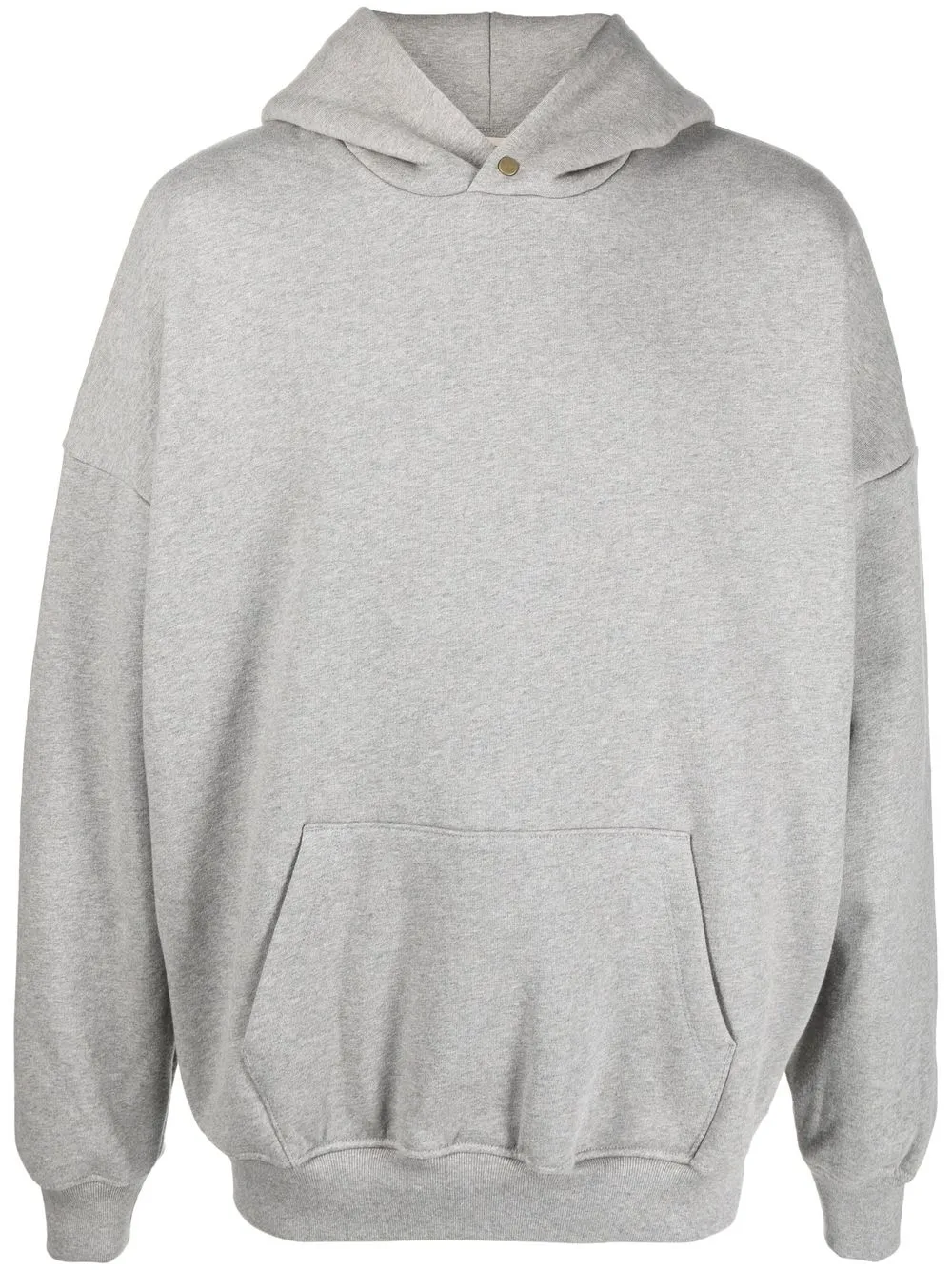 

Fear Of God text-print cotton hoodie - Grey