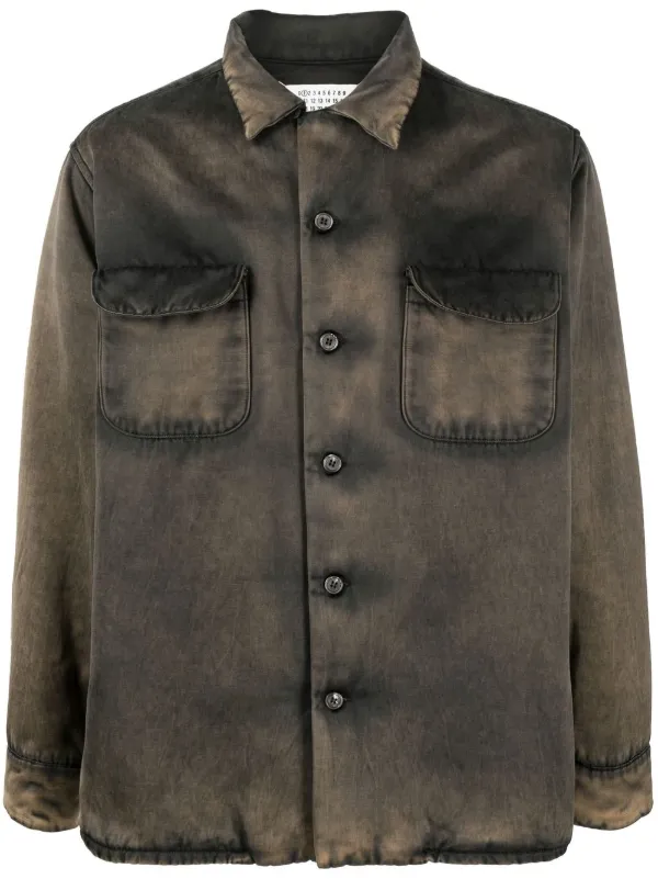 Maison Margiela アシッドウォッシュ デニムジャケット - Farfetch