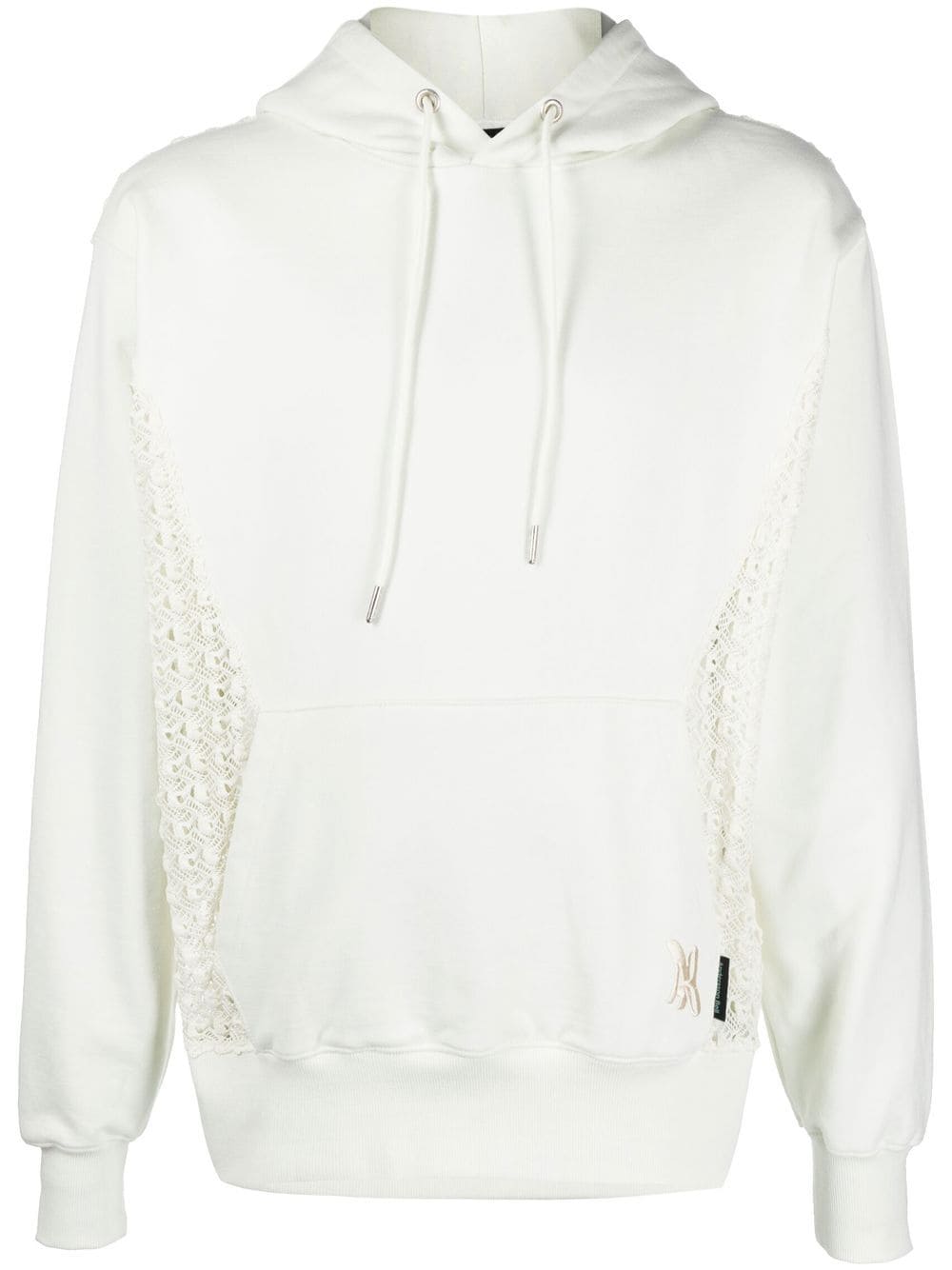 Lace cotton hoodie - Andersson Bell - Men