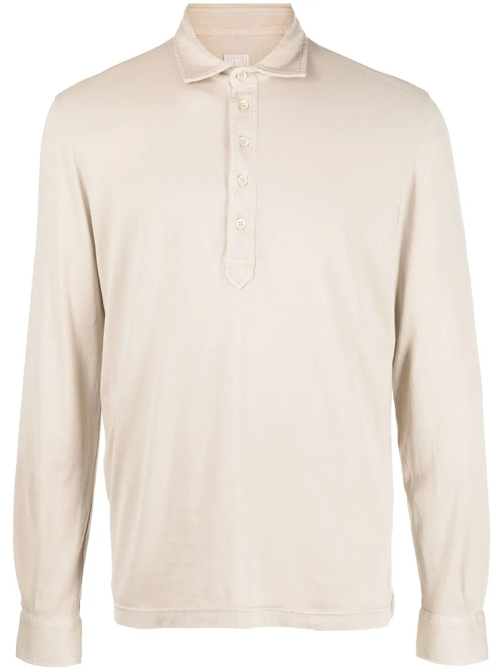 

Fedeli cotton polo shirt - Neutrals