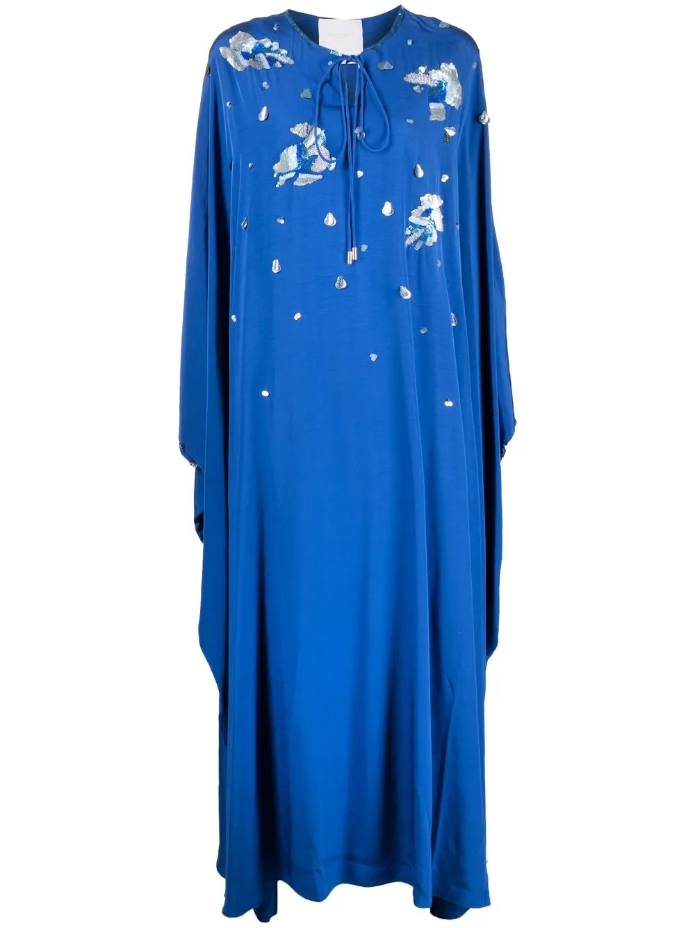 

SHATHA ESSA Mediterranea sequin dress - Blue