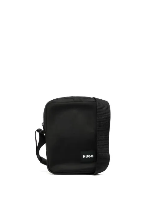 HUGO Kuriertasche mit Logo-Patch