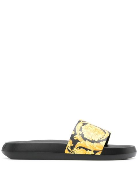 Versace Barocco rubber slides