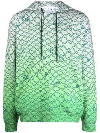 Off-White Arrows-print ombré-effect Hoodie - Farfetch