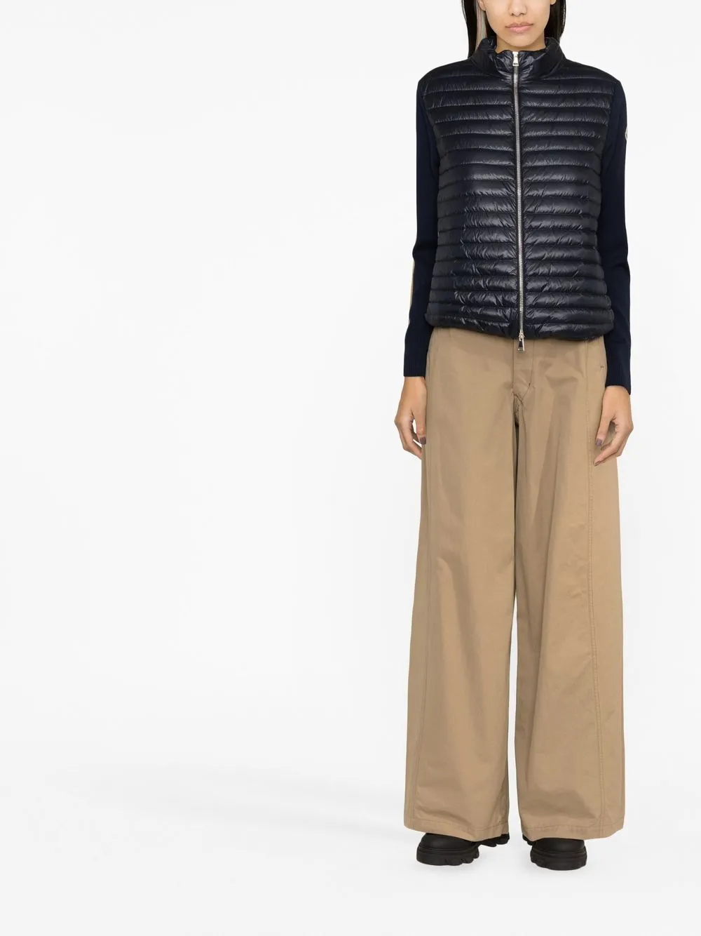 Moncler Wollen vest - Blauw