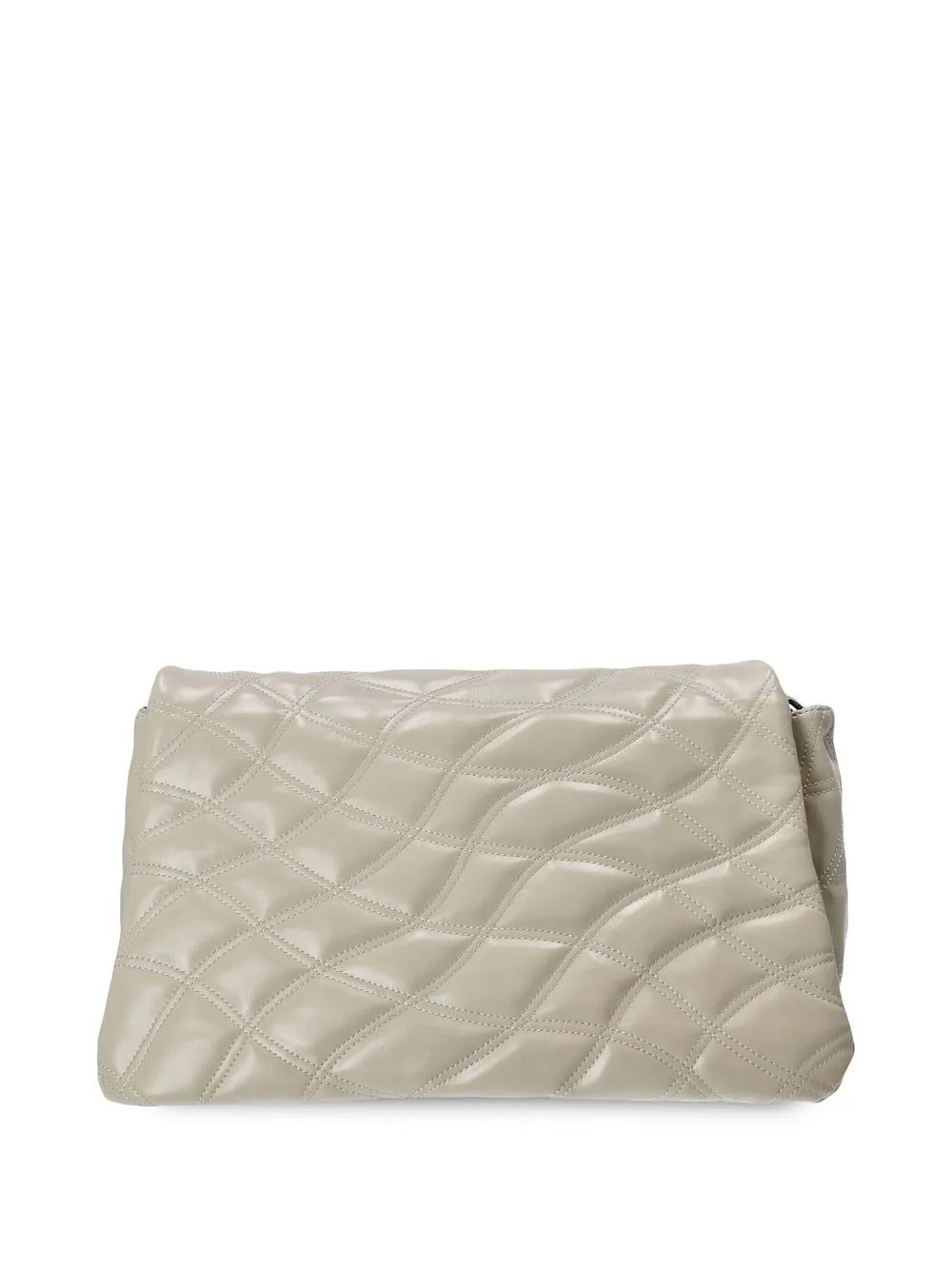 Karl Lagerfeld K/Signature gevoerde crossbodytas - Beige