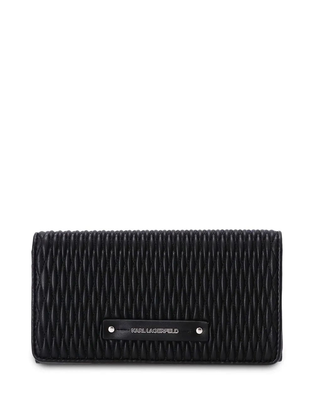 

Karl Lagerfeld K/Kushion quilted wallet - Black