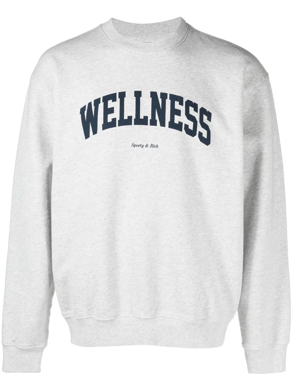

Sporty & Rich Wellness-print sweatshirt - Grey