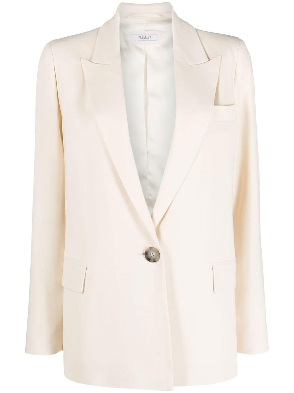 Peserico single-button Blazer - Farfetch