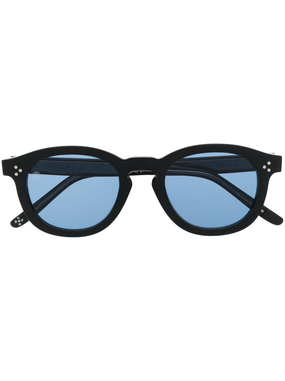 Retrosuperfuture X Ottomila Ombra Round Frame Tinted Sunglasses Farfetch