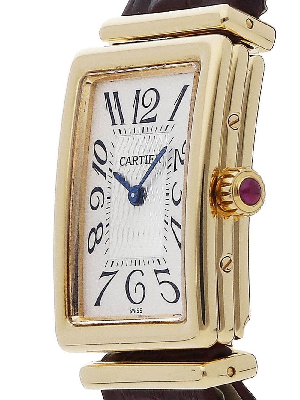 Cartier Pre-owned Vintage Privee Edition Driver horloge - Zilver