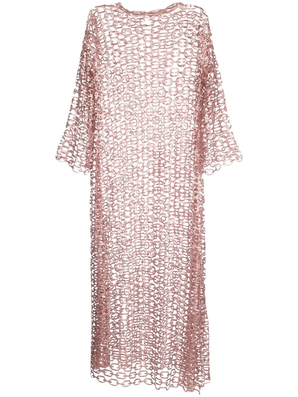 

SHATHA ESSA Beaujolais midi dress - Pink