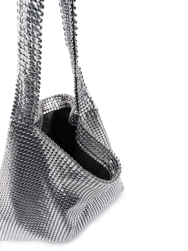 Rabanne Pixel Metallic Tote Bag - Farfetch