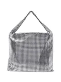 Rabanne Pixel metallic tote bag - Silver