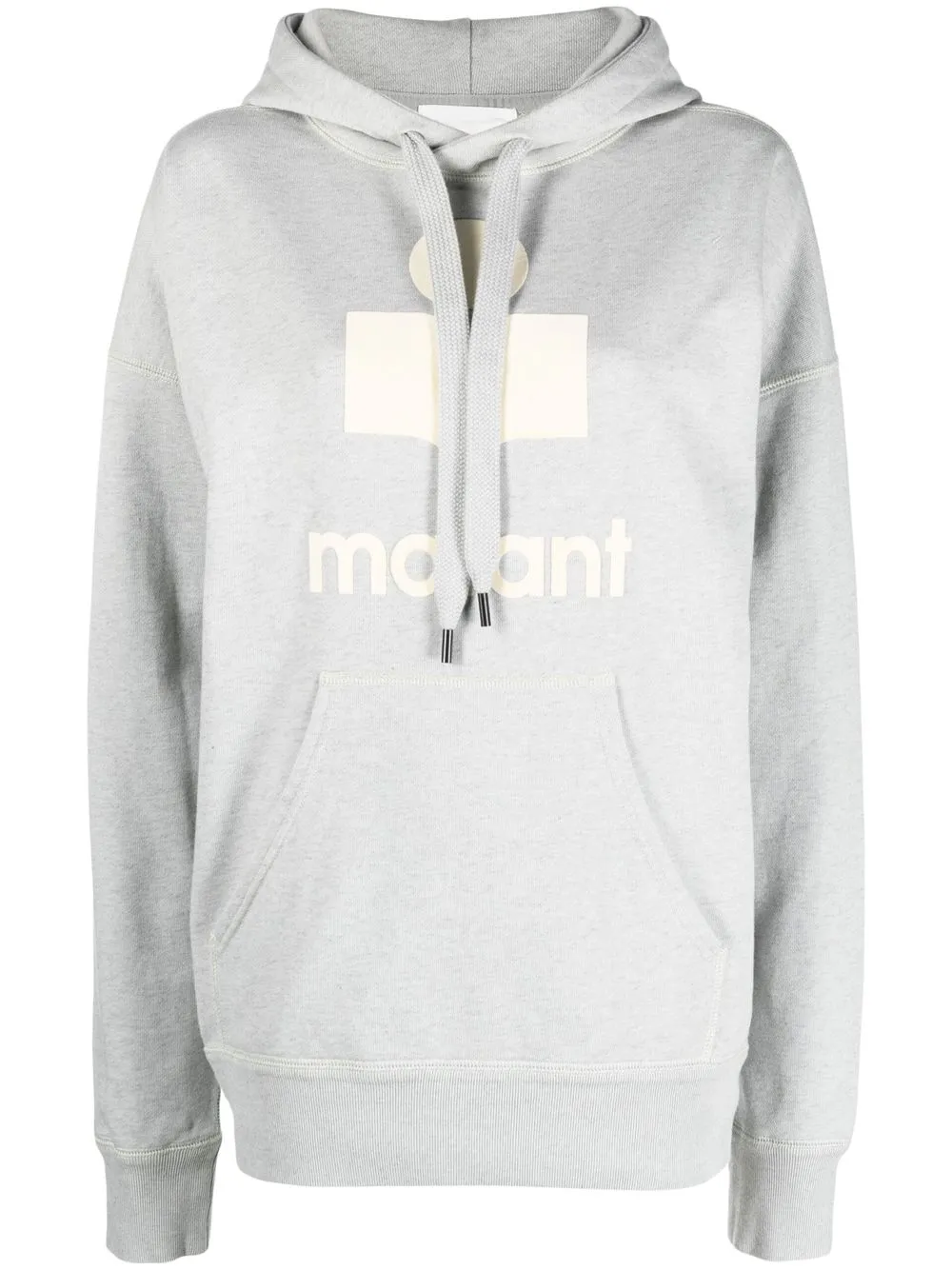 

Isabel Marant Étoile logo print hoodie - Blue