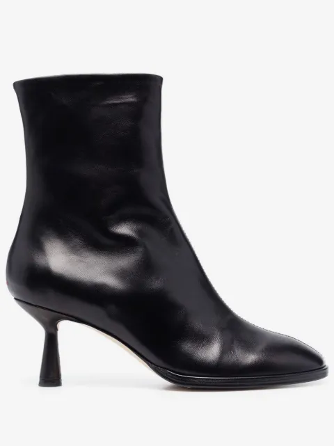 Aeyde botas con puntera redonda y tacón de 65mm