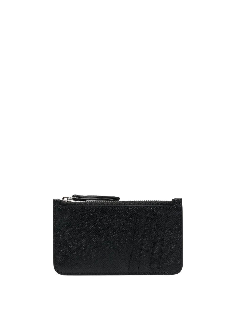 

Maison Margiela leather zip-up wallet - Black