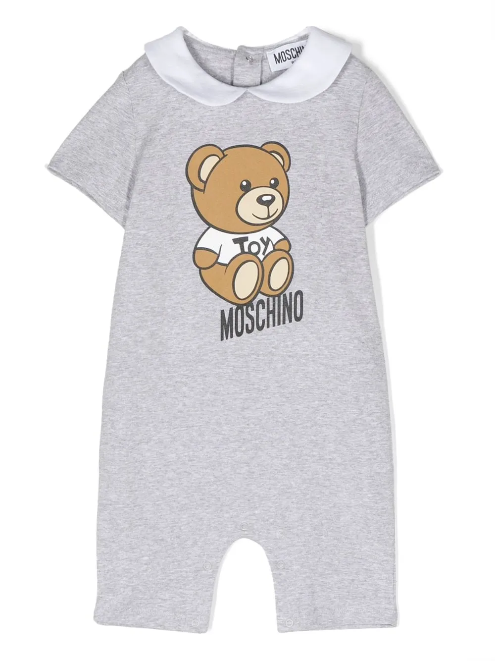 

Moschino Kids romper estampado Teddy Bear - Gris