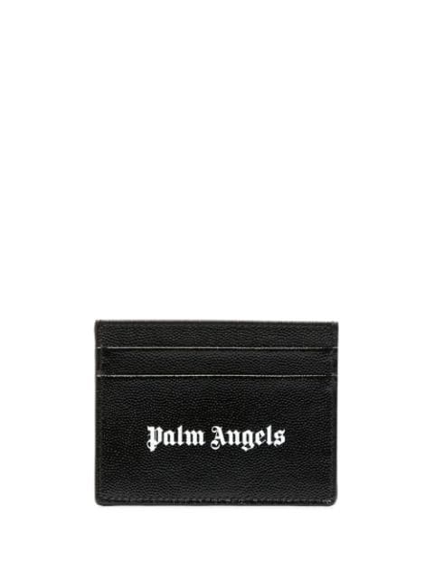 Palm Angels logo-print cardholder