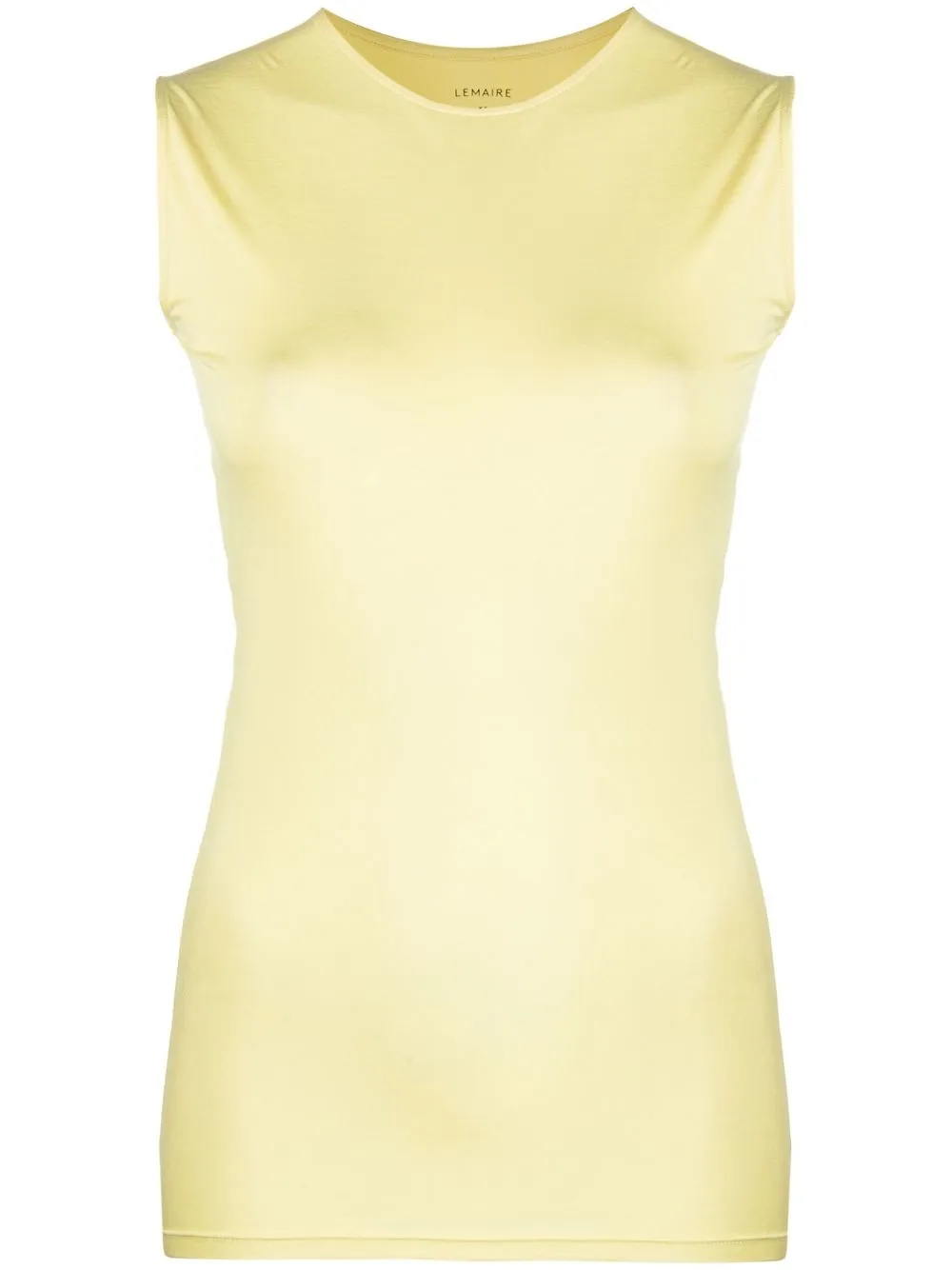 

Lemaire camiseta con cuello redondo - Amarillo