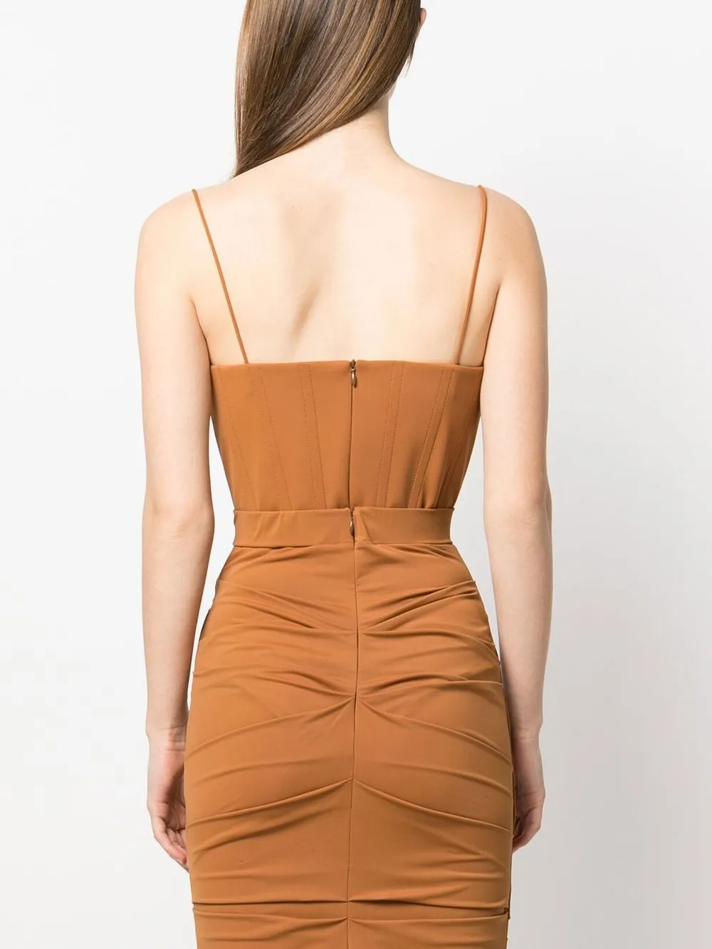 Alex Perry Boning Corset Bodysuit Farfetch