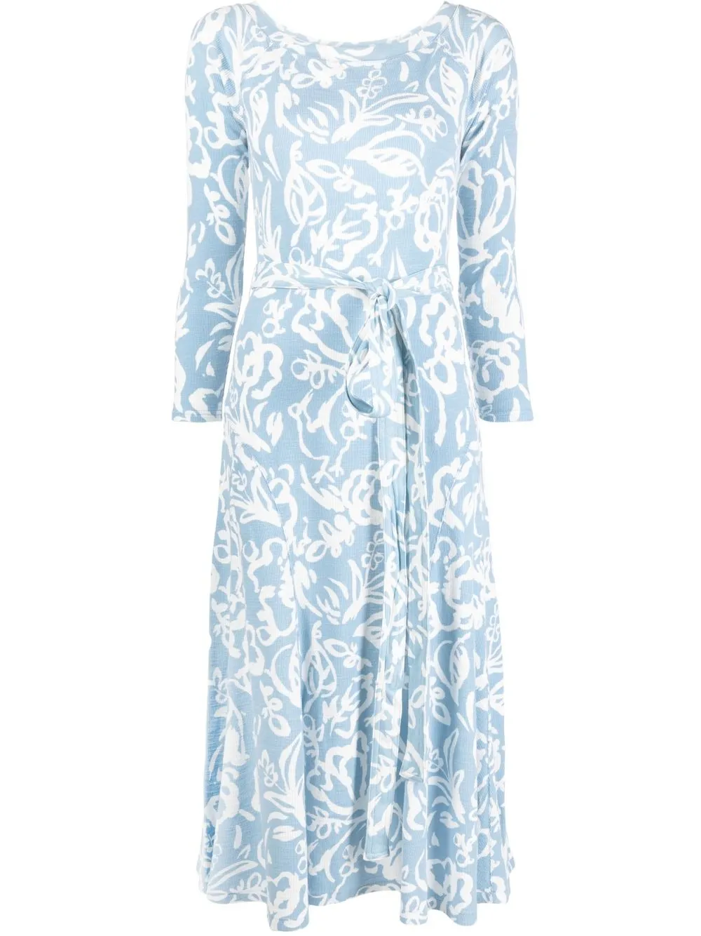 

Polo Ralph Lauren vestido manga larga con estampado gráfico - Azul