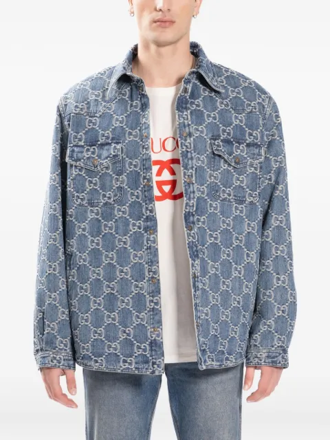 Gucci GG jacquard denim jacket