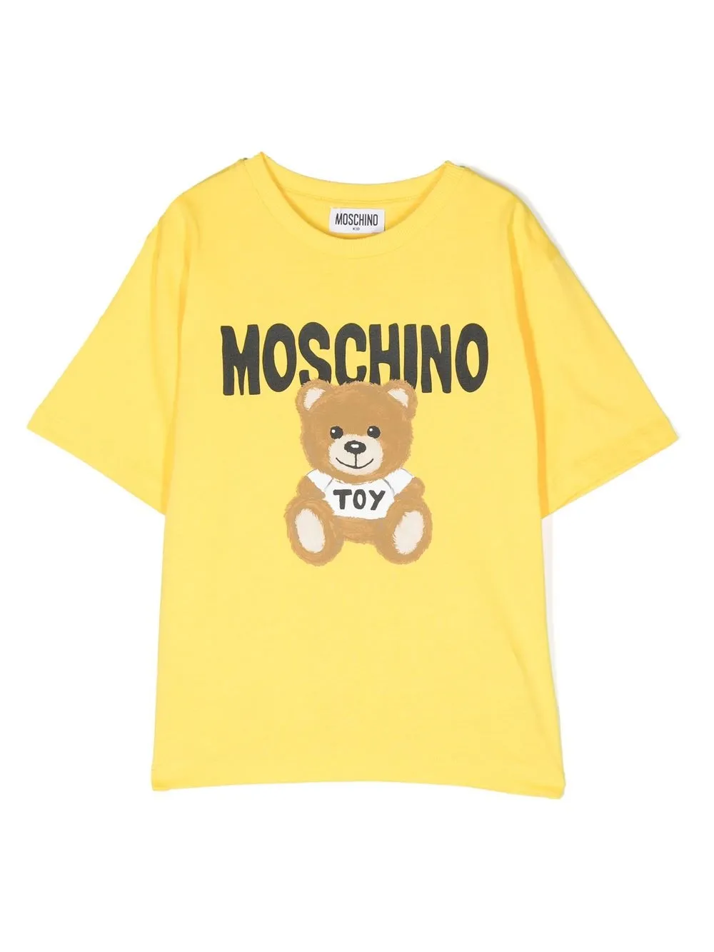 

Moschino Kids playera con motivo Teddy Bear - Amarillo