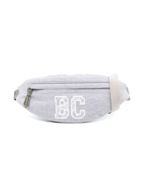 Brunello Cucinelli Kids logo-print detail waist bag