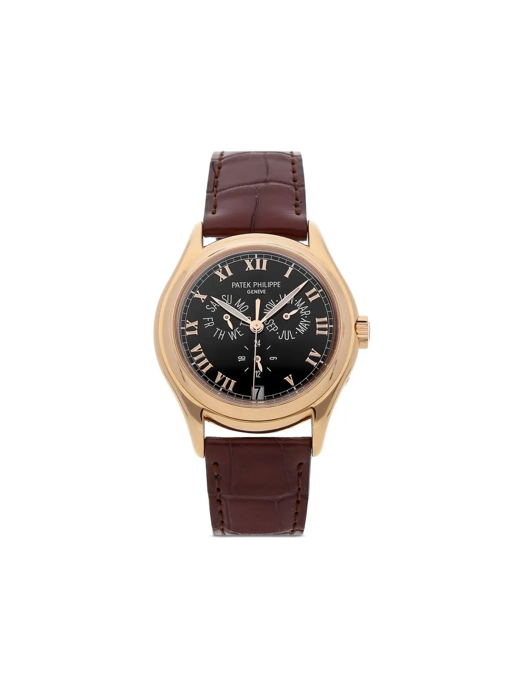 

Patek Philippe pre-owned Complications Annual Calendar 36mm - Black