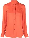 Lanvin chest pocket shirt - Orange