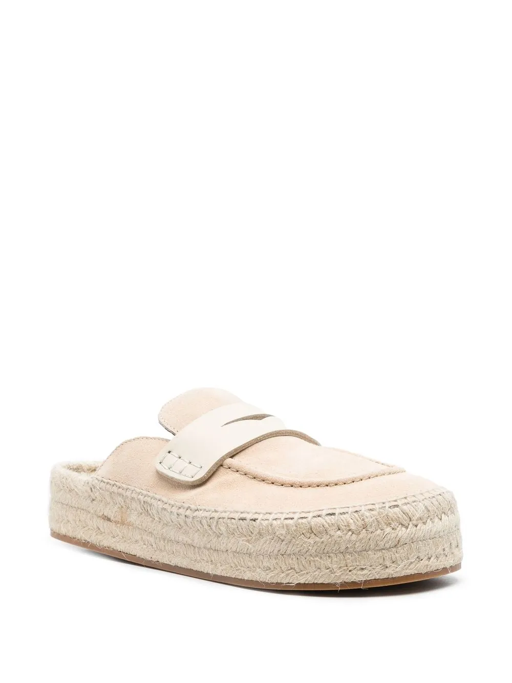 JW Anderson Espadrilles met plateauzool - Beige