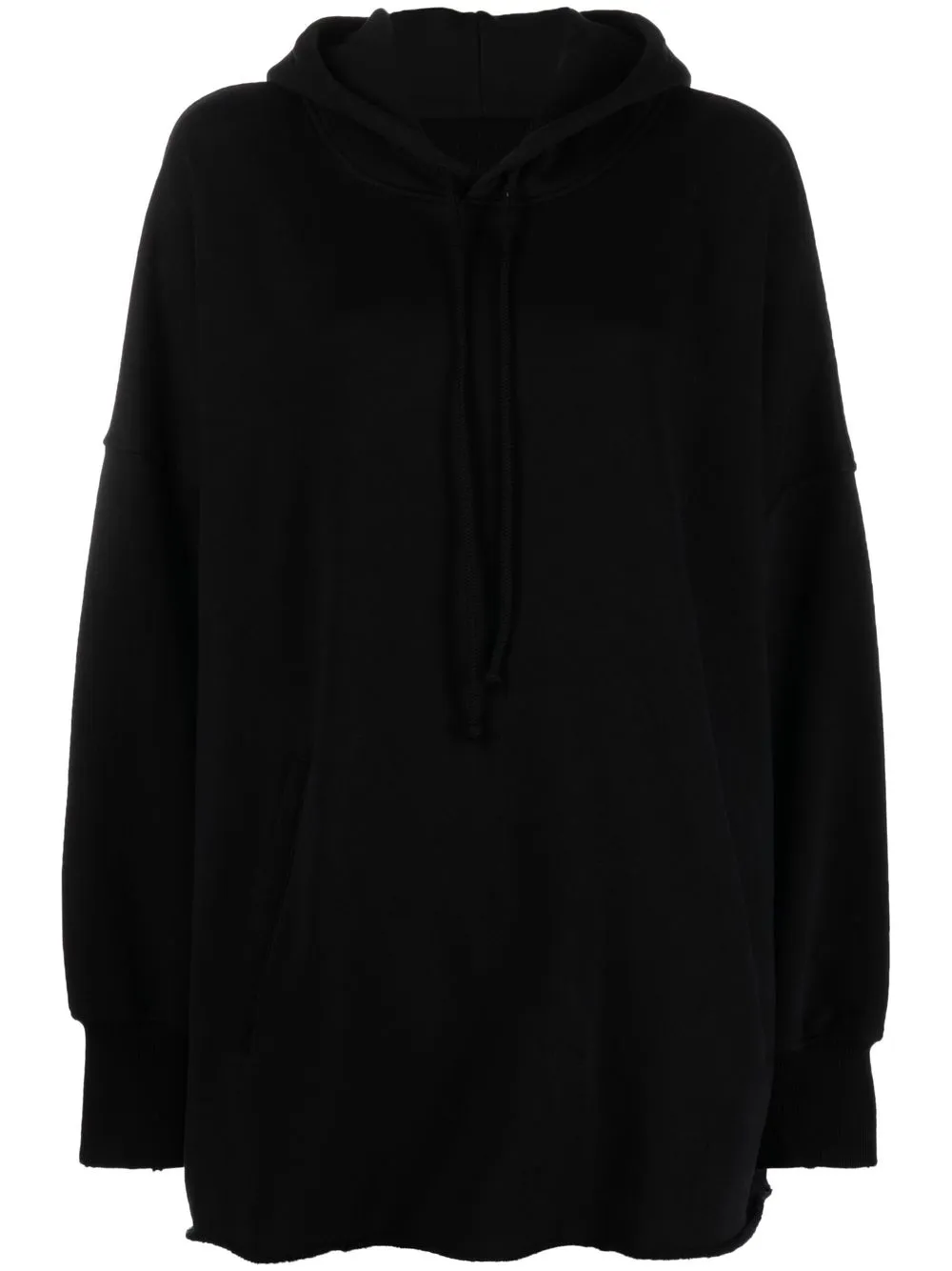 

MM6 Maison Margiela drop-shoulder cotton hoodie - Black