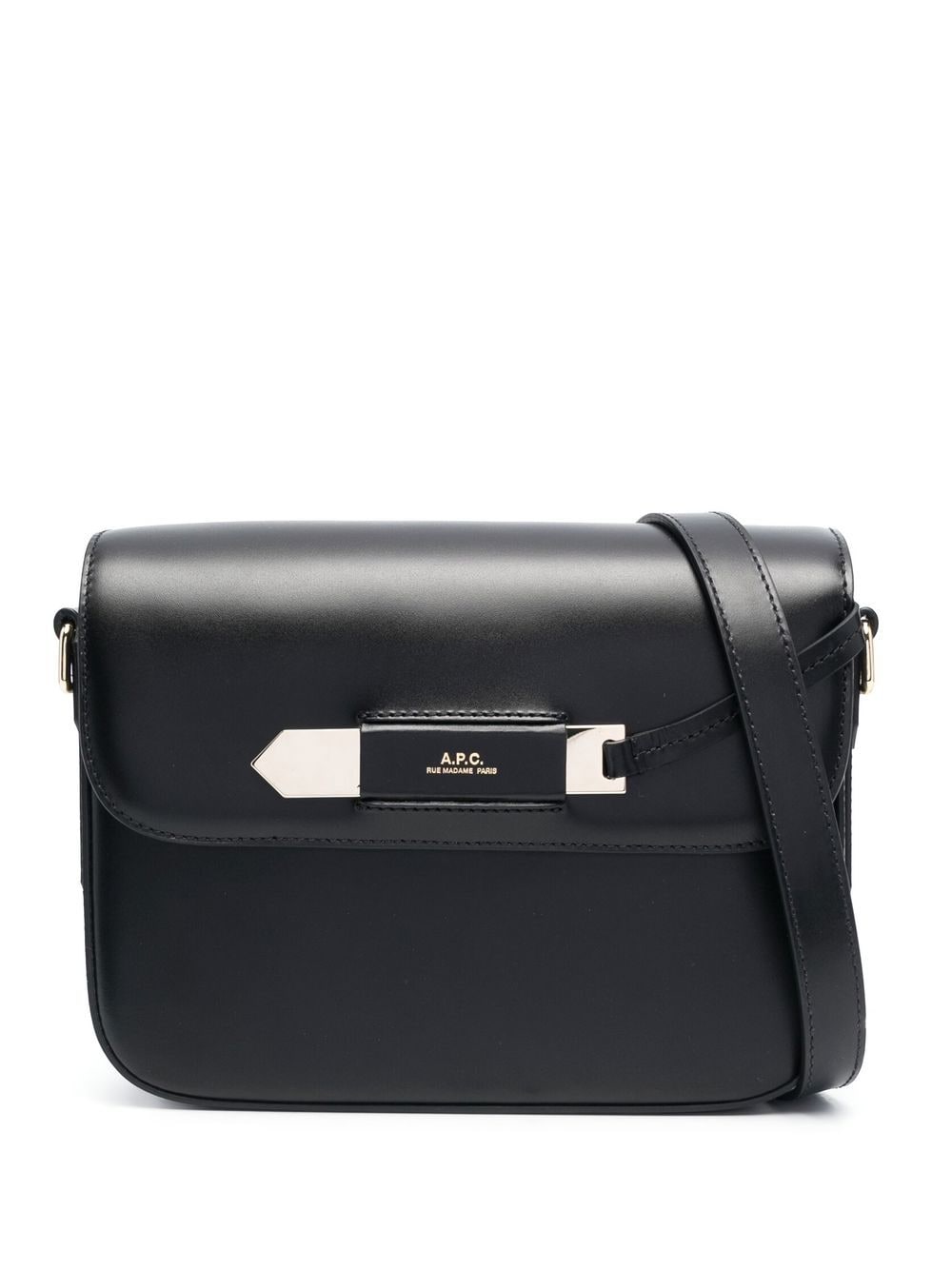 Apc 'charlotte' Crossbody Bag In Nero