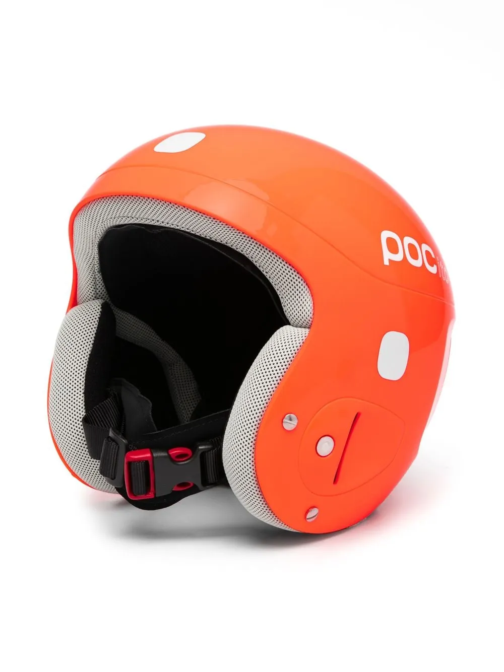 

POC logo-print ski helmet - Orange