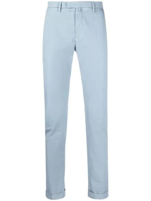 cotton tailored trousers