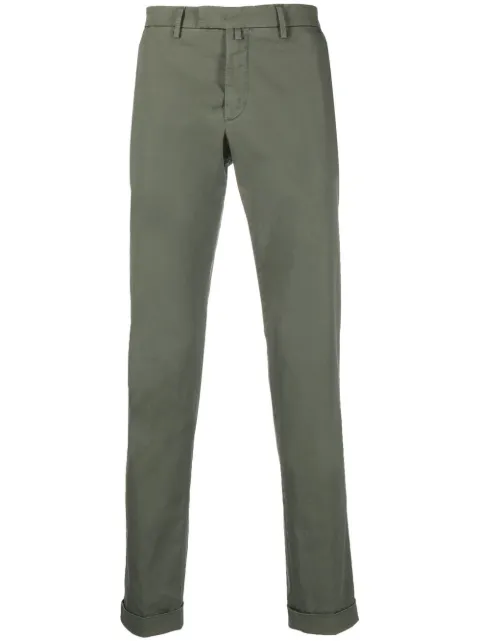 cotton tailored trousers