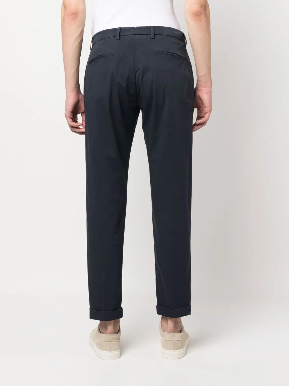 Shop Briglia 1949 Straight-leg Chinos In Blue