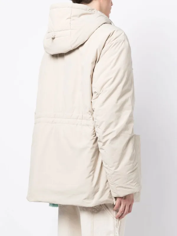 Hooded shop drawstring jacket