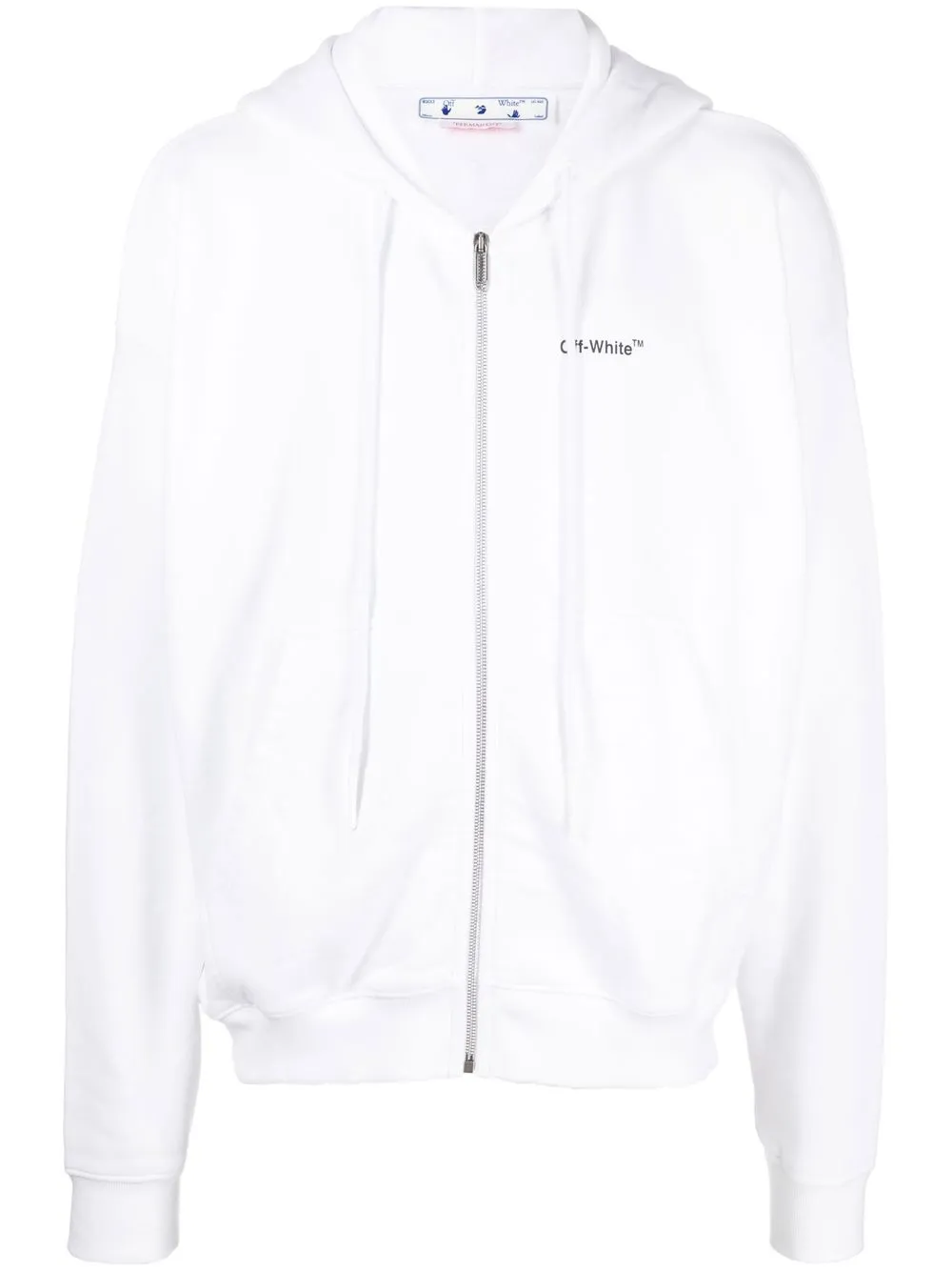 

Off-White Caravaggio-print zip-up hoodie