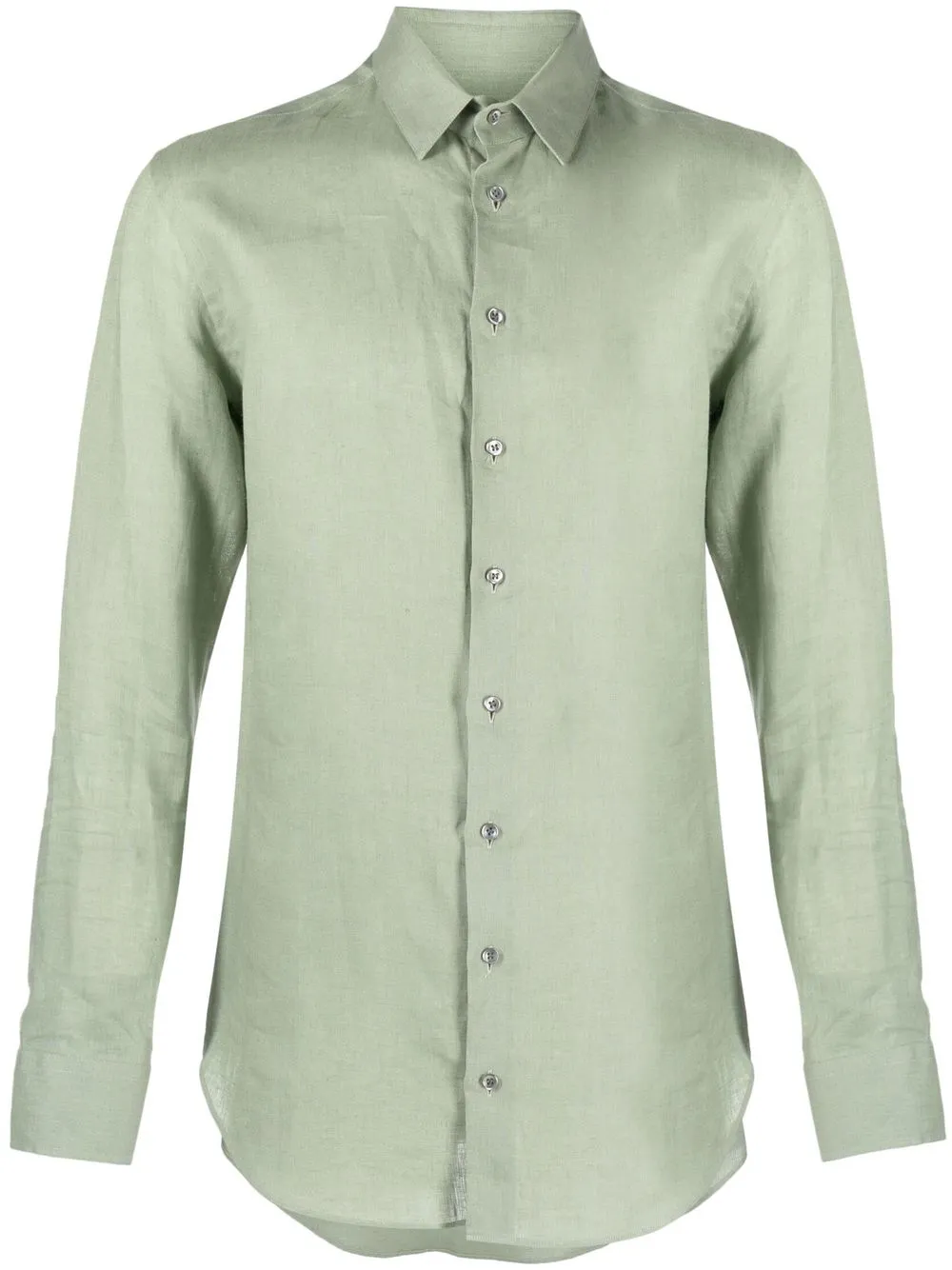 

Giorgio Armani camisa manga larga - Verde