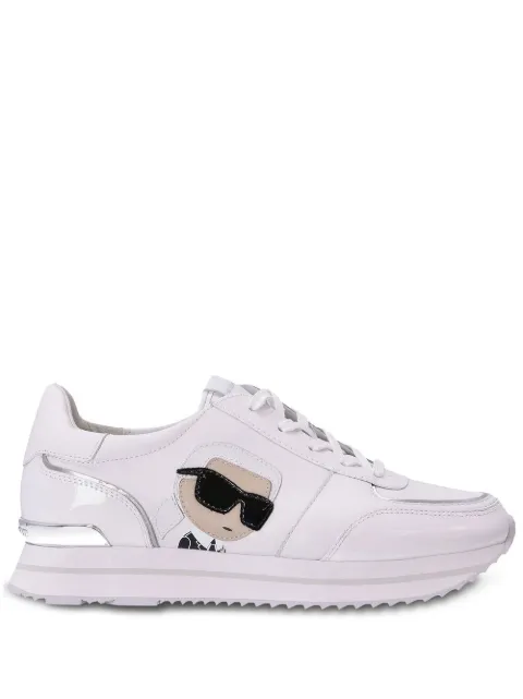 Karl Lagerfeld Karl patch-detail low-top sneakers