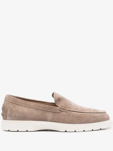 Tod's mocasines slip-on de ante