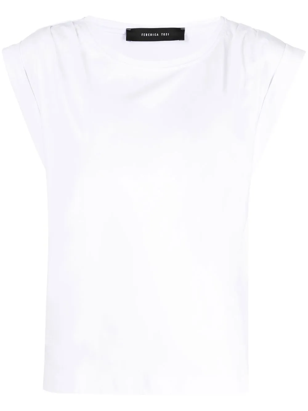 

Federica Tosi short-sleeved cotton T-shirt - White