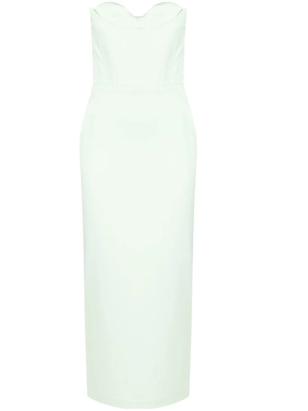 

Alex Perry vestido midi Ansley - Verde